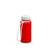 Artikelbild Drink bottle "Refresh" clear-transparent incl. strap, 0.4 l, red/white
