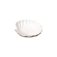 COQUILLE ST JACQUES 15X12 CM BLANC GIRARD 5387