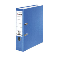 Ordner S80 Recycolor,80mm breit,Kraftpapierbezug,aufgeklebtes Rückenschild,blau