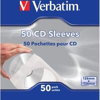 CD/DVD-Hüllen Papier 50er Pack Verbatim