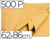 Papel manila CREMA (62x86 cm) -Paquete con 500 hojas