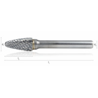 Frese rotative in metallo duro WODEX RBF - G607041036