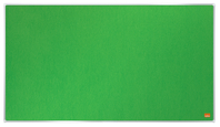 Filz-Notiztafel Impression Pro Widescreen 32", Aluminiumrahmen, 710 x 400mm,grün