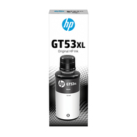 HP GT53XL 135 ml-es fekete eredeti tintatartály
