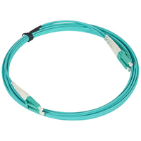 Legrand 032268 Glasvezel kabel 3 m 2x LC OM4 Aqua-kleur