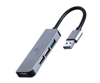 Gembird UHB-U3P1U2P3-01 notebook dock/port replicator Wired USB 3.2 Gen 1 (3.1 Gen 1) Type-C Silver