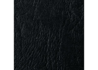 GBC LeatherGrain Binding Covers 250gsm A4 Black (50)