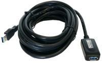 EXSYS UEX-1405 USB-kabel 3 m USB 3.2 Gen 1 (3.1 Gen 1) USB A Zwart