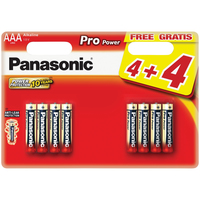 Panasonic Pro Power AAA 4+4 Jednorazowa bateria Alkaliczny