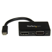 StarTech.com MDP2HDVGA adapter kablowy 0,15 m Czarny