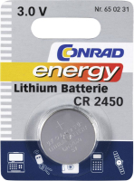 Conrad 650231 huishoudelijke batterij Oplaadbare batterij Lithium