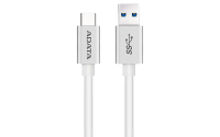 ADATA USB-C - USB 3.0, 1m USB kábel USB 3.2 Gen 1 (3.1 Gen 1) USB C USB A Fehér