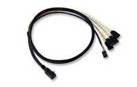 Broadcom L5-00221-00 Serial Attached SCSI (SAS)-kabel 1 m Zwart
