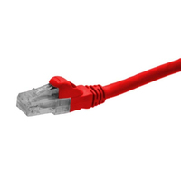 APC DCEPCURJ01RDM cable de red Rojo 1 m Cat5e U/UTP (UTP)