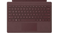 Microsoft Surface Pro Signature Type Cover Borgoña Microsoft Cover port QWERTY Nórdico