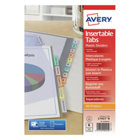 Avery 05611501 papier voor inkjetprinter A4 (210x297 mm) 6 vel Verschillende kleuren