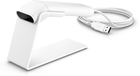 HP Engage One Prime White Barcode Scanner Ręczny czytnik kodów kreskowych 2D LED Biały