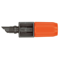 Gardena Micro Drip Adjustable Endline Drip Head Fekete, Narancssárga