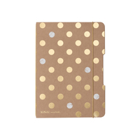 Herlitz Pure Glam bloc-notes A5 40 feuilles Or
