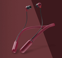 Skullcandy 414-059-8311 headphones/headset Wireless In-ear, Neck-band Calls/Music Micro USB Bluetooth Black, Red