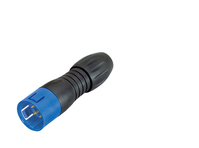 BINDER 99-9125-60-08 kabel-connector Zwart, Blauw