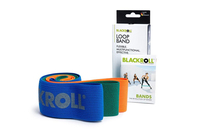 Blackroll Loop Set Übungsband Light resistance Textil Blau, Grün, Orange