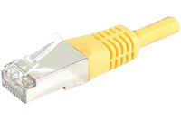 Dexlan 858330 Netzwerkkabel Gelb 0,5 m Cat6a S/FTP (S-STP)