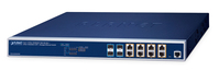 PLANET Layer 3 8-Port 10GBASE-T 95W Vezérelt L3 10G Ethernet (100/1000/10000) Ethernet-áramellátás (PoE) támogatása 1U Kék