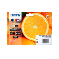 Epson Oranges 33XL Sinaasappelen Claria Premium multipack vijfkleuren EasyMail-inkt