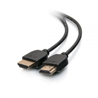 C2G 3 m flexibele standaardsnelheid HDMI-kabel met laag profielaansluitingen