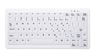 CHERRY AK-C4110 Tastatur Medizinisch RF Wireless QWERTY US Englisch Weiß