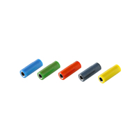 shiverpeaks BS56230-SET kabel-connector Banana Zwart, Blauw, Groen, Rood, Geel