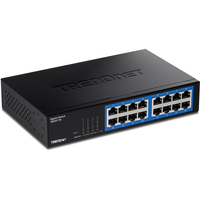 Trendnet TEG-S17D switch di rete Gigabit Ethernet (10/100/1000) Nero