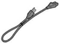 HP 8121-0895 electriciteitssnoer Zwart 0,5 m C7 stekker
