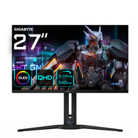 GIGABYTE AORUS FO27Q2 monitor komputerowy 68,6 cm (27") 2560 x 1440 px Quad HD OLED Czarny