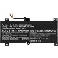 CoreParts MBXAS-BA0338 Laptop-Ersatzteil Akku