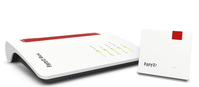 FRITZ! Mesh Set 7530 AX + 1200 AX Bi-bande (2,4 GHz / 5 GHz) Wi-Fi 6 (802.11ax) Rouge, Blanc 4 3G Interne