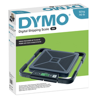 DYMO S50 Paketwaage Tragbare Digital | 50 kg | Briefwaage mit LCD-Bildschirm | USB oder AAA Batterien