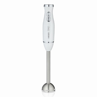 Haeger HB-400.021A licuadora Batidora de inmersión 400 W Plata, Blanco