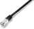 Equip Cat.5e F/UTP 15m networking cable Black Cat5e F/UTP (FTP)