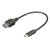 M-Cab 7001305 USB kábel 0,2 M USB 3.2 Gen 1 (3.1 Gen 1) USB C USB A Fekete