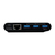 Tripp Lite Adaptador USB-C a Ethernet con 3x USB-A, Gigabit, Thunderbolt 3—Carga PD, Negro
