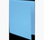 Exacompta 410010E carpeta Caja de cartón Azul A4