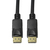 LogiLink CV0119 DisplayPort kábel 1 M Fekete