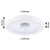 Paulmann PLM 71177 mennyezeti lámpa LED 18 W E