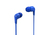 Philips TAE1105BL/00 słuchawki/zestaw słuchawkowy Przewodowa Douszny Muzyka Niebieski