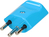 Max Hauri AG 132609 elektryczny wtyk zasilający Typ J Niebieski 3P