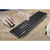 Renkforce RF-4600992 Tastatur Maus enthalten RF kabellos + USB QWERTY Deutsch Schwarz
