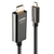 Lindy 43316 video kabel adapter 7,5 m USB Type-C HDMI Type A (Standaard) Zwart