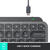 Logitech MX Keys Mini Tastatur RF Wireless + Bluetooth QWERTY UK Englisch Graphit